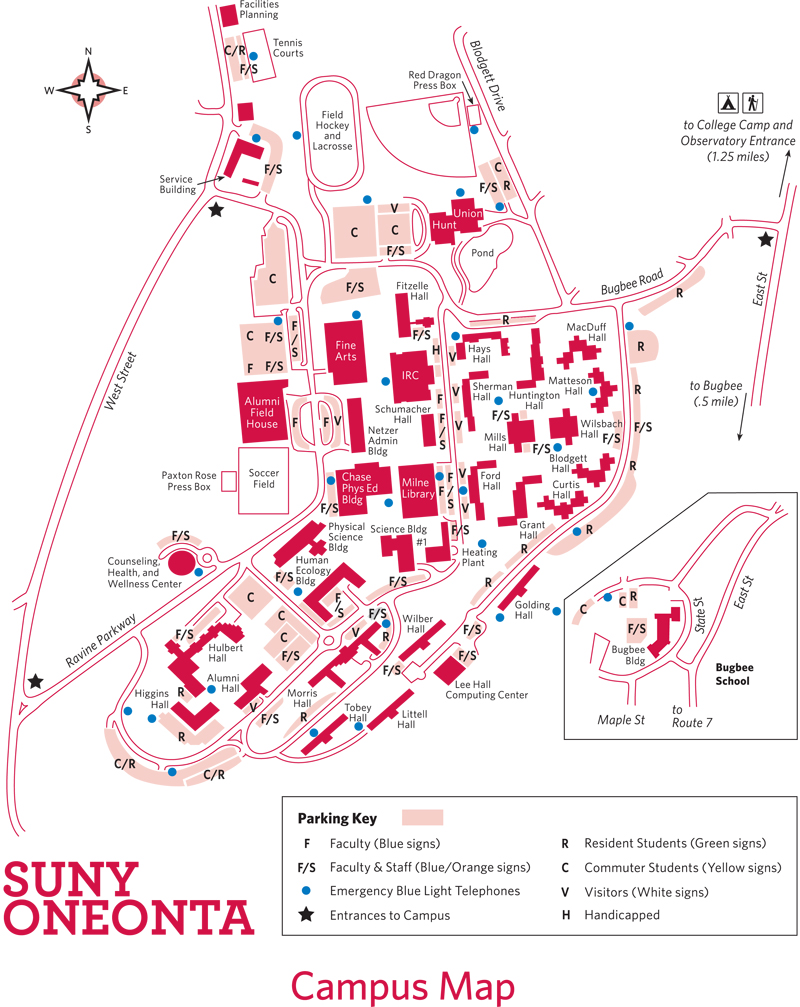 Gadgets 2018 Suny Oneonta Map
