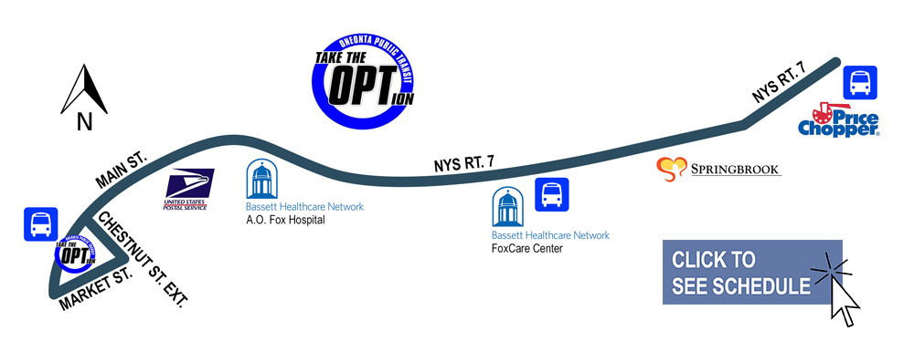 Oneonta, NY bust route to East End